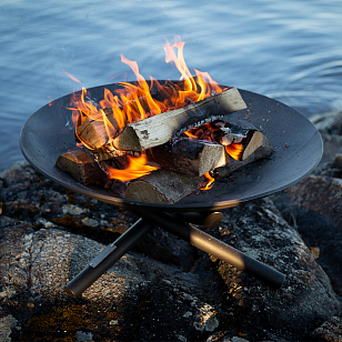 Стальная чаша для огня Concretika Ultima E100, уличное оборудование
