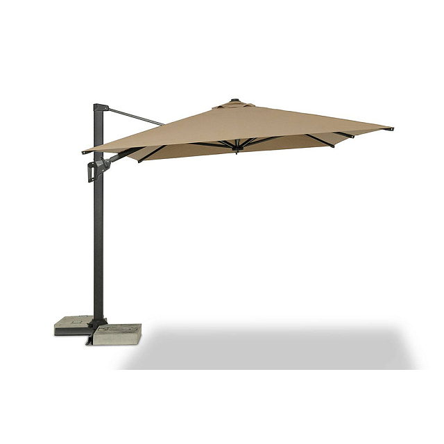 Зонт садовый 4SIS Римини 3 х 3 м, боковая опора, тент бежевый 