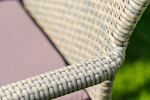 Обеденная группа Joygarden Rome с подлокотниками, садовая мебель