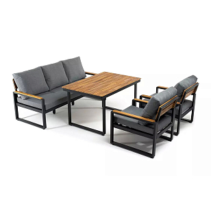 Диванная группа Joygarden Topa M с обеденным столом, садовая мебель