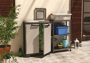 Уличная тумба Keter Split Premium, садовая мебель