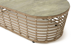 Журнальный столик 4SIS Валенсия, цвет соломенный для дачи Журнальный столик 4SIS Валенсия, цвет соломенный, садовая мебель