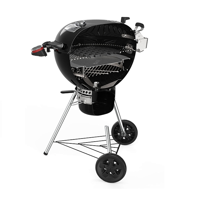 гриль угольный weber master-touch premium e-5770, черный