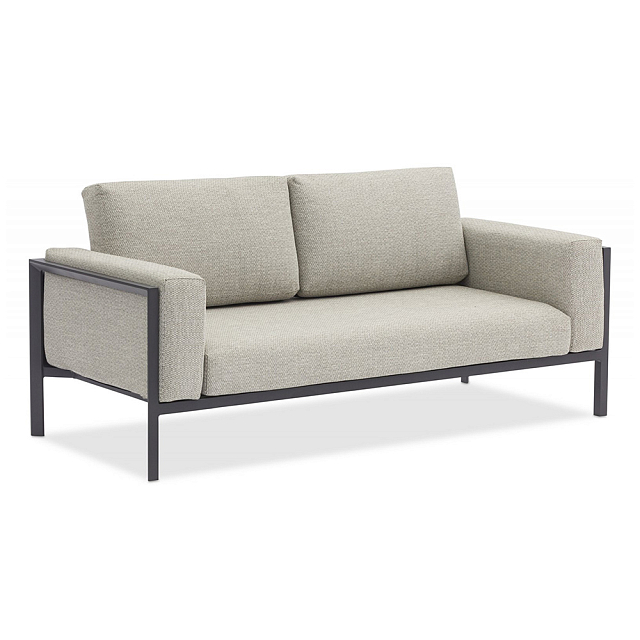 Диван двухместный Brafritid Stockholm серый 