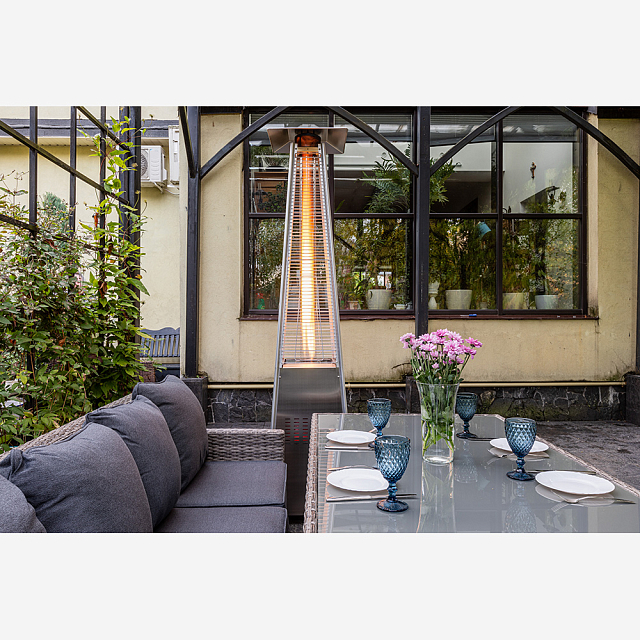 Уличный газовый обогреватель Lite Eva из металла 