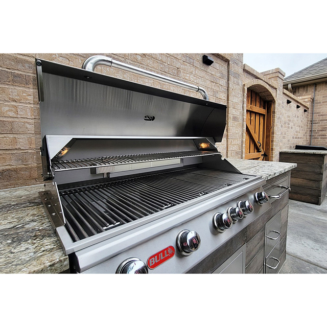 Гриль газовый Bull встраиваемый Brahma