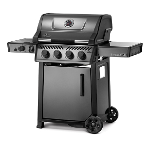 газовый гриль napoleon freestyle 425 sib (с ик горелкой 2/3 и дверцей)