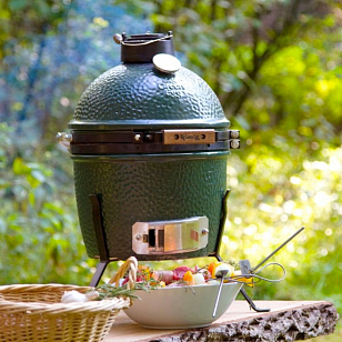 Гриль керамический Big Green Egg Mini МИНИ (диаметр решетки 25 см)
