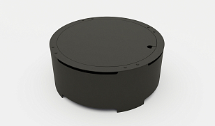 Уличный очаг Grey Stone Fuego L для сада и загородного дома Уличный очаг Grey Stone Fuego L, уличное оборудование