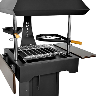 Дровяной гриль Hunter Smoker 210 для сада