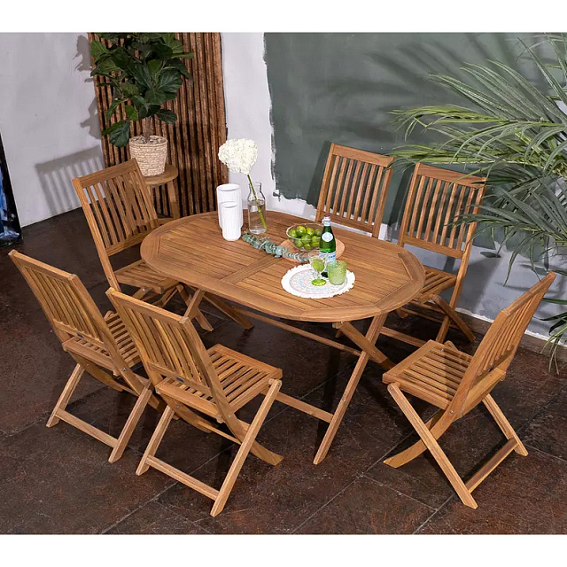 Обеденная группа из акации Joygarden Oxford M 