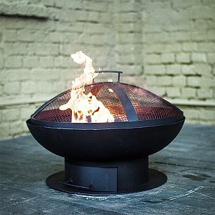 Крышка Firecup для костровой чаши, искрогаситель купол, уличное оборудование