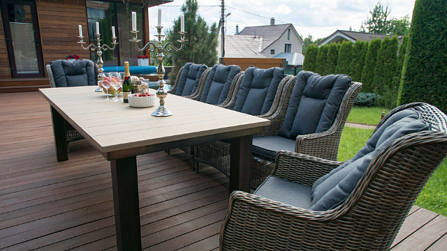 Комплект садовой мебели Lite Parkland + Bergamo 8 кресел 