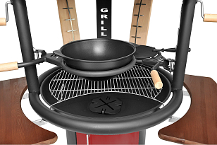 Гриль на дровах Hunter Smoker 102 для приготовления пищи Гриль на дровах Hunter Smoker 102 для сада