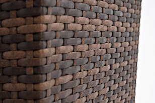 Кашпо 4SIS Капучино, цвет коричневый, уличное оборудование