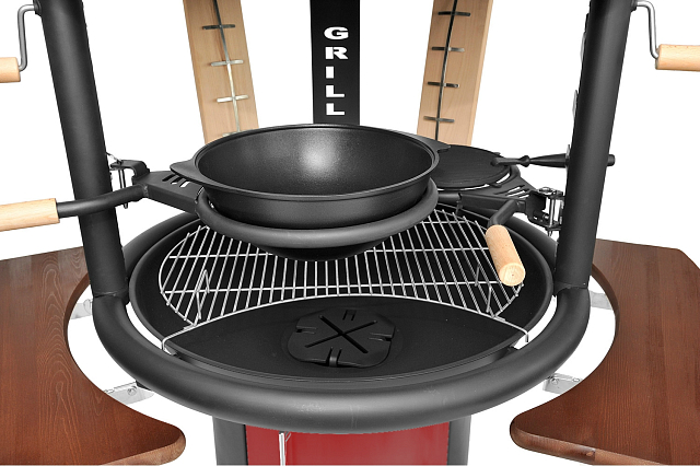 Гриль на дровах Hunter Smoker 102