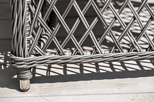 Кресло 4SIS Латте, цвет графит, садовая мебель