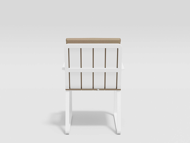 Стул Gardenini Vogle Armrest White beige 