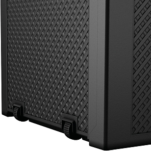 Ящик для хранения с крышкой Emily 280 л антрацит для дачи Ящик для хранения с крышкой Emily 280 л антрацит, садовая мебель