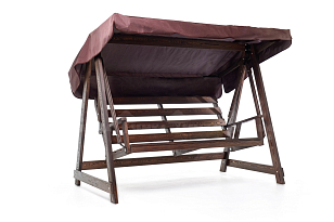 Качели Semka Floresta wenge лиственница, садовая мебель