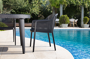 Кресло Tilia Octa Цвет Венге, садовая мебель