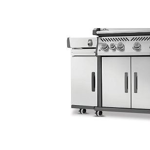 Тумба Napoleon для грилей Rogue (нерж. сталь) для сада