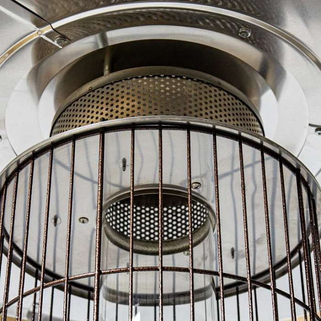 Уличный газовый обогреватель WWT 13D Pro Brown mini 