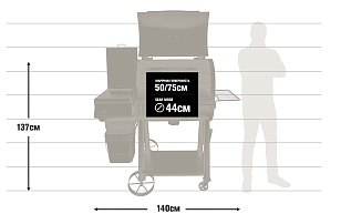 Пеллетный гриль Oklahoma Joe's Rider DLX для приготовления пищи пеллетный гриль oklahoma joe's rider dlx