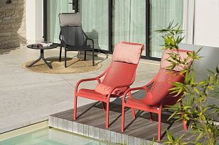 Кресло Nardi Net Lounge Цвет: антрацит для дачи Кресло Nardi Net Lounge Цвет: антрацит, садовая мебель