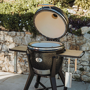 Керамический гриль Monolith Classic TWO.55 Set, черный