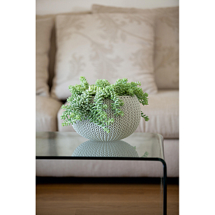 Кашпо Keter Cozies S подвесное Цвет: коричневый, уличное оборудование