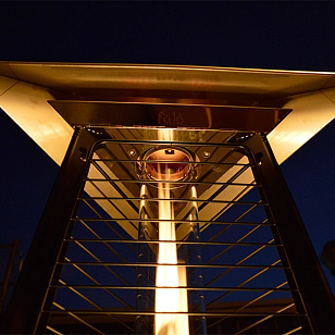 Уличный газовый обогреватель Italkero Falo ручное управление