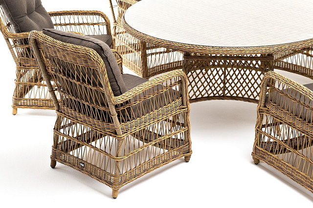 Обеденная группа 4SIS Эспрессо-150 C, цвет соломенный 