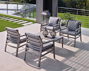 Стол кофейный Nardi Aria Цвет: тортора, садовая мебель