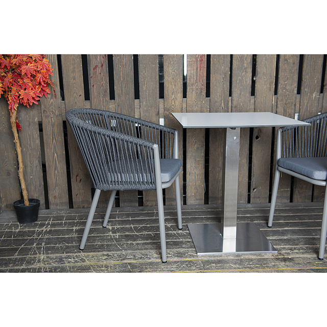 Стол 4SIS Каффе квадратный 64 Цвет: молочный 