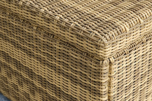 Плетёный сундук для хранения 4SIS Порту Цвет: соломенный, садовая мебель