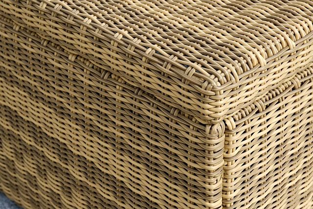 Плетёный сундук для хранения 4SIS Порту Цвет: соломенный 