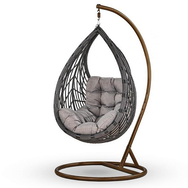 Подвесное кресло Cocoon Chair N886-W72 Dark Grey 