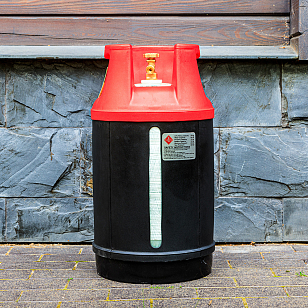 Композитный баллон BURHAN GAS 24 л, уличное оборудование