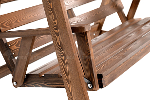 Качели Semka Floresta cappuccino лиственница, садовая мебель