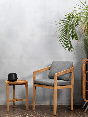 Кресло обеденное из тика Joygarden Vento, садовая мебель