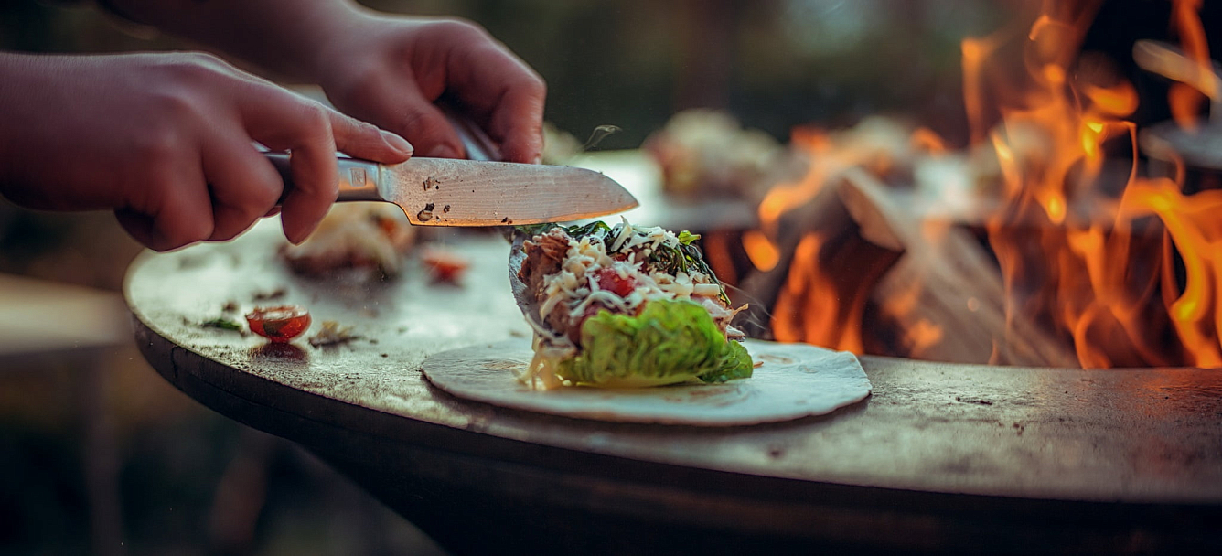 Дровяной гриль-очаг OFYR Classic 100-100 OCB черный