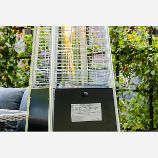 Уличный газовый обогреватель Lie Adam из металла, уличное оборудование