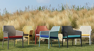 Кресло Nardi Net Relax Цвет: тортора для дачи Кресло Nardi Net Relax Цвет: тортора, садовая мебель