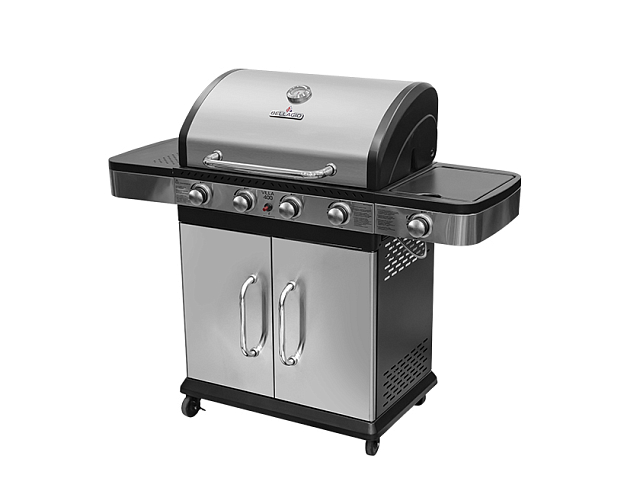 гриль газовый bellagio villa 400 silver