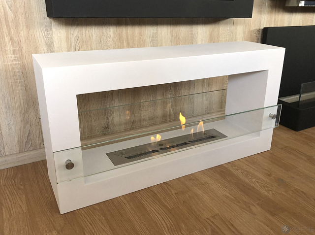 Биокамин ZeFire Quarter White 1000