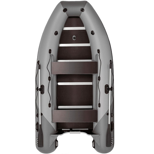 Лодка ПВХ Фрегат 390 С серая