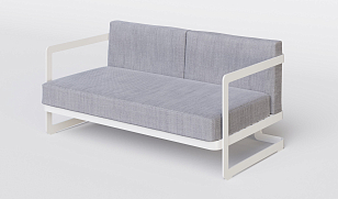 Лаунж зона Gardenini Villino White, садовая мебель