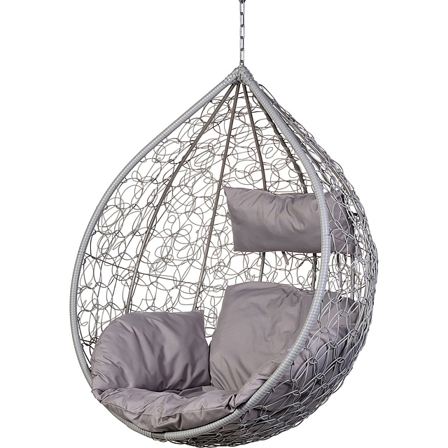 Подвесное кресло Bozollo Goccia Grigio (без стойки) 