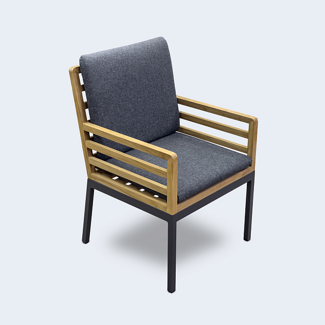 Стул Ideal Patio Egmont Цвет: карбон, чёрный 